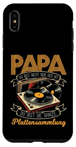 Papa Du Bist Der Hit Plattenspieler Männer Vatertag Musik Hülle für iPhone XS Max Papa Du Bist Der Hit Plattenspieler Männer Vatertag Musik Hülle für iPhone XS Max von Papa Musik Plattenspieler Vinyl Retro Geschenkidee