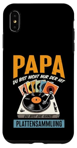 Papa Du Bist Der Hit Plattenspieler Männer Vatertag Musik Hülle für iPhone XS Max Papa Du Bist Der Hit Plattenspieler Männer Vatertag Musik Hülle für iPhone XS Max von Papa Musik Plattenspieler Vinyl Retro Geschenkidee