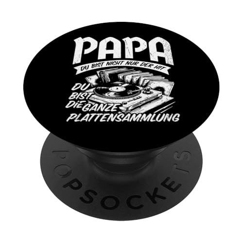 Papa Du Bist Der Hit Plattenspieler Männer Vatertag Musik PopSockets Klebender PopGrip Papa Du Bist Der Hit Plattenspieler Männer Vatertag Musik PopSockets Klebender PopGrip von Papa Musik Plattenspieler Vinyl Retro Geschenkidee
