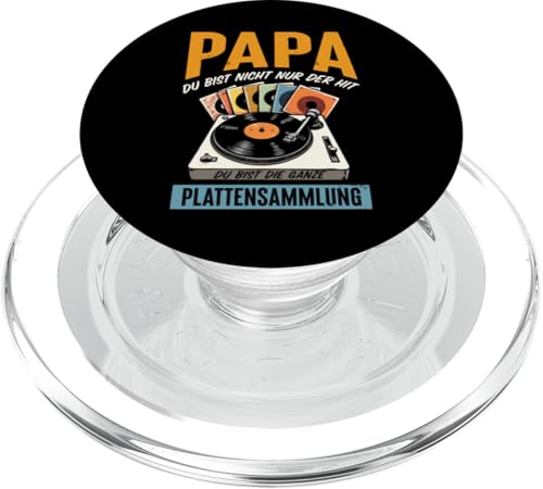 Papa Du Bist Der Hit Plattenspieler Männer Vatertag Musik PopSockets PopGrip für MagSafe Papa Du Bist Der Hit Plattenspieler Männer Vatertag Musik PopSockets PopGrip für MagSafe von Papa Musik Plattenspieler Vinyl Retro Geschenkidee