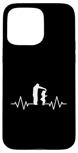 Vater Stiefvater Bonuspapa Herzschlag Papa Hülle für iPhone 15 Pro Max Vater Stiefvater Bonuspapa Herzschlag Papa Hülle für iPhone 15 Pro Max von Papa Vater Vatertag