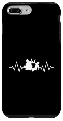 Vater Stiefvater Bonuspapa Herzschlag Papa Hülle für iPhone 7 Plus/8 Plus Vater Stiefvater Bonuspapa Herzschlag Papa Hülle für iPhone 7 Plus/8 Plus von Papa Vater Vatertag