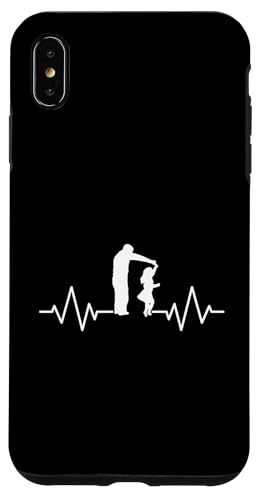 Vater Stiefvater Bonuspapa Herzschlag Papa Hülle für iPhone XS Max Vater Stiefvater Bonuspapa Herzschlag Papa Hülle für iPhone XS Max von Papa Vater Vatertag