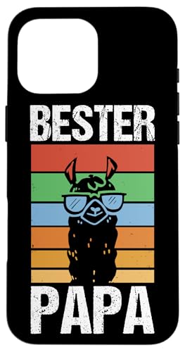 Vater Stiefvater Bonuspapa Lama Papa Hülle für iPhone 16 Pro Max Vater Stiefvater Bonuspapa Lama Papa Hülle für iPhone 16 Pro Max von Papa Vater Vatertag