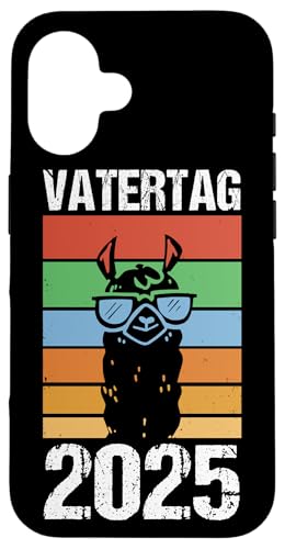 Vater Stiefvater Bonuspapa Lama Papa Hülle für iPhone 16 Vater Stiefvater Bonuspapa Lama Papa Hülle für iPhone 16 von Papa Vater Vatertag