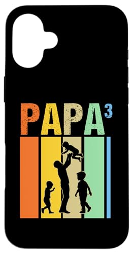 Vater Stiefvater Bonuspapa Papa Hülle für iPhone 16 Plus von Papa Vater Vatertag