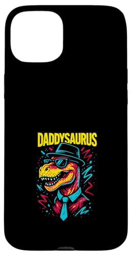 Daddysaurus Vater Papa Spaß Angeln Hülle für iPhone 15 Plus Daddysaurus Vater Papa Spaß Angeln Hülle für iPhone 15 Plus von Papa's Pride - Father's Day and Fishing Apparel