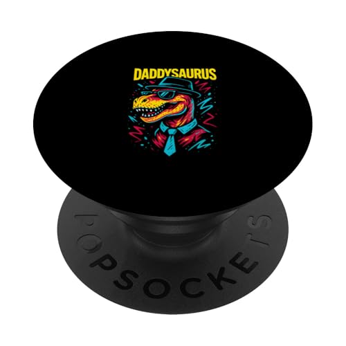 Daddysaurus Vater Papa Spaß Angeln PopSockets Klebender PopGrip Daddysaurus Vater Papa Spaß Angeln PopSockets Klebender PopGrip von Papa's Pride - Father's Day and Fishing Apparel