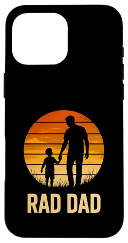 Rad Dad Father Fishing Herren Hülle für iPhone 16 Pro Max Rad Dad Father Fishing Herren Hülle für iPhone 16 Pro Max von Papa's Pride - Father's Day and Fishing Apparel