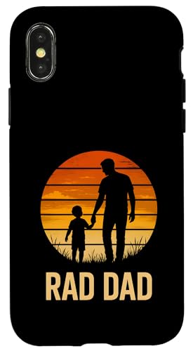 Rad Dad Father Fishing Herren Hülle für iPhone X/XS Rad Dad Father Fishing Herren Hülle für iPhone X/XS von Papa's Pride - Father's Day and Fishing Apparel