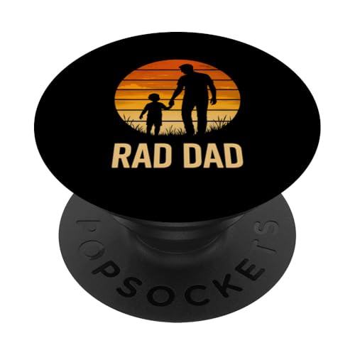 Rad Dad Father Fishing Herren PopSockets Klebender PopGrip Rad Dad Father Fishing Herren PopSockets Klebender PopGrip von Papa's Pride - Father's Day and Fishing Apparel