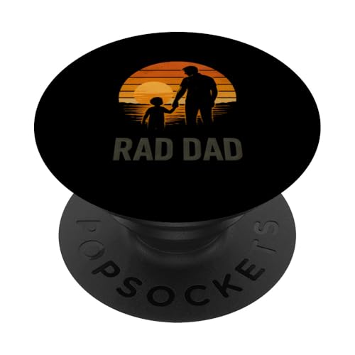 Rad Dad Father Fishing Herren PopSockets Klebender PopGrip Rad Dad Father Fishing Herren PopSockets Klebender PopGrip von Papa's Pride - Father's Day and Fishing Apparel