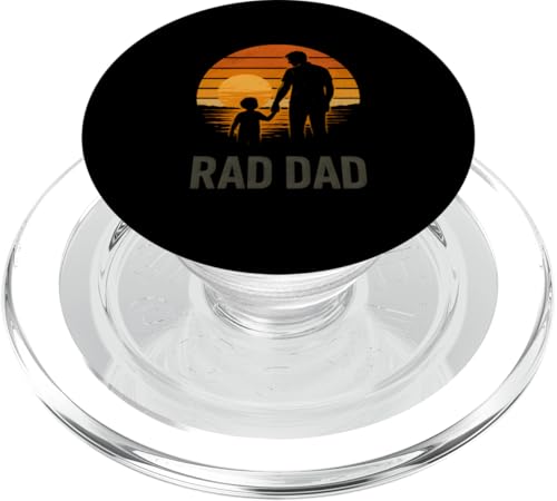 Rad Dad Father Fishing Herren PopSockets PopGrip für MagSafe Rad Dad Father Fishing Herren PopSockets PopGrip für MagSafe von Papa's Pride - Father's Day and Fishing Apparel