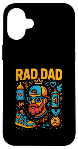 Rad Dad Lake Fishing Herren Papa Hülle für iPhone 16 Plus Rad Dad Lake Fishing Herren Papa Hülle für iPhone 16 Plus von Papa's Pride - Father's Day and Fishing Apparel