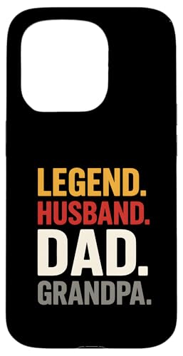 Vater Legende Ehemann Papa Angeln Männer Spaß Hülle für iPhone 15 Pro von Papa's Pride - Father's Day and Fishing Apparel