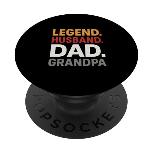 Vater Legende Ehemann Papa Angeln Männer Spaß PopSockets Klebender PopGrip Vater Legende Ehemann Papa Angeln Männer Spaß PopSockets Klebender PopGrip von Papa's Pride - Father's Day and Fishing Apparel