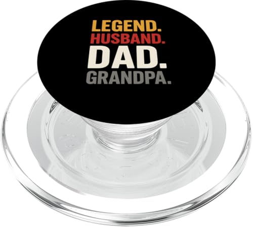 Vater Legende Ehemann Papa Angeln Männer Spaß PopSockets PopGrip für MagSafe Vater Legende Ehemann Papa Angeln Männer Spaß PopSockets PopGrip für MagSafe von Papa's Pride - Father's Day and Fishing Apparel