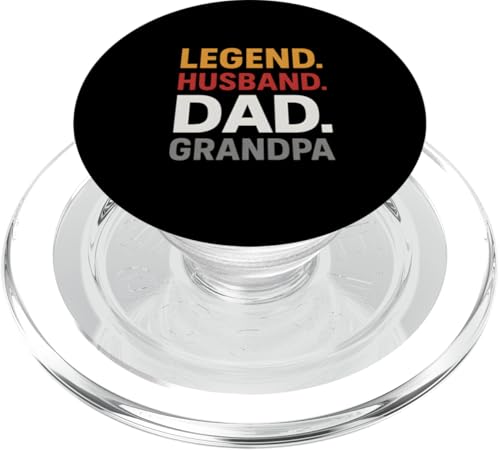 Vater Legende Ehemann Papa Angeln Männer Spaß PopSockets PopGrip für MagSafe Vater Legende Ehemann Papa Angeln Männer Spaß PopSockets PopGrip für MagSafe von Papa's Pride - Father's Day and Fishing Apparel