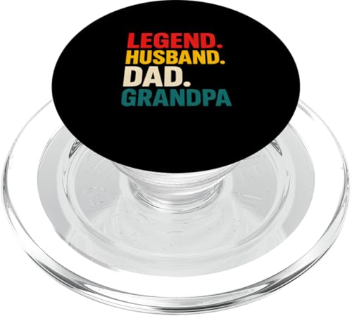 Vater Legende Ehemann Papa Männer Opa Familie PopSockets PopGrip für MagSafe von Papa's Pride - Father's Day and Fishing Apparel