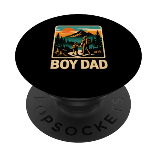 Vater und Sohn Angeln Team Junge Papa Papa PopSockets Klebender PopGrip Vater und Sohn Angeln Team Junge Papa Papa PopSockets Klebender PopGrip von Papa's Pride - Father's Day and Fishing Apparel