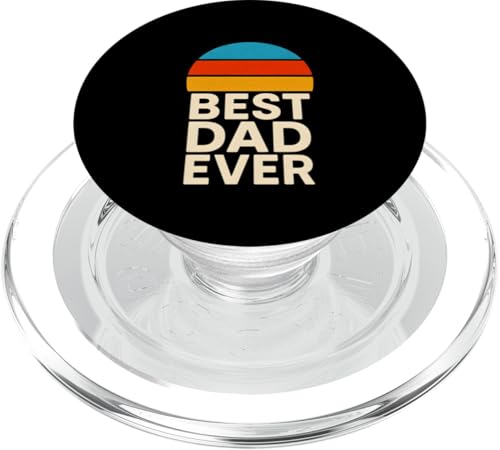 Vatertag Best Dad Ever Vintage Herren PopSockets PopGrip für MagSafe Vatertag Best Dad Ever Vintage Herren PopSockets PopGrip für MagSafe von Papa's Pride - Father's Day and Fishing Apparel