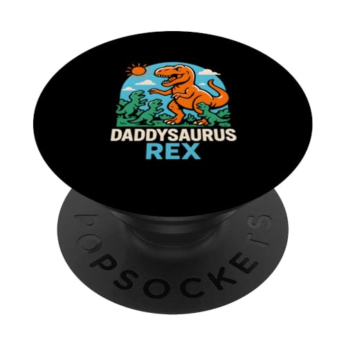 Vatertag Daddysaurus Rex Vintage Herren Angeln PopSockets Klebender PopGrip Vatertag Daddysaurus Rex Vintage Herren Angeln PopSockets Klebender PopGrip von Papa's Pride - Father's Day and Fishing Apparel