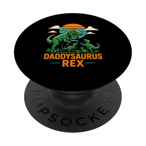 Vatertag Daddysaurus Rex Vintage Herren Angeln PopSockets Klebender PopGrip Vatertag Daddysaurus Rex Vintage Herren Angeln PopSockets Klebender PopGrip von Papa's Pride - Father's Day and Fishing Apparel