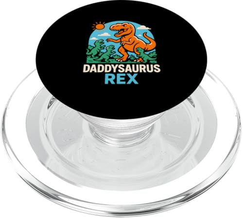 Vatertag Daddysaurus Rex Vintage Herren Angeln PopSockets PopGrip für MagSafe Vatertag Daddysaurus Rex Vintage Herren Angeln PopSockets PopGrip für MagSafe von Papa's Pride - Father's Day and Fishing Apparel