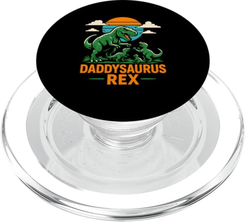 Vatertag Daddysaurus Rex Vintage Herren Angeln PopSockets PopGrip für MagSafe Vatertag Daddysaurus Rex Vintage Herren Angeln PopSockets PopGrip für MagSafe von Papa's Pride - Father's Day and Fishing Apparel
