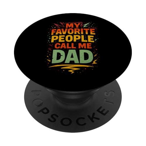 Vatertag Meine Lieblingsleute nennen mich Papa Vintage Men PopSockets Klebender PopGrip Vatertag Meine Lieblingsleute nennen mich Papa Vintage Men PopSockets Klebender PopGrip von Papa's Pride - Father's Day and Fishing Apparel
