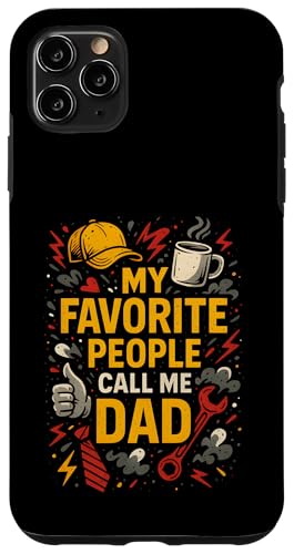 Vatertag Meine Lieblingsmenschen nennen mich Papa Papa Kids Hülle für iPhone 11 Pro Max Vatertag Meine Lieblingsmenschen nennen mich Papa Papa Kids Hülle für iPhone 11 Pro Max von Papa's Pride - Father's Day and Fishing Apparel