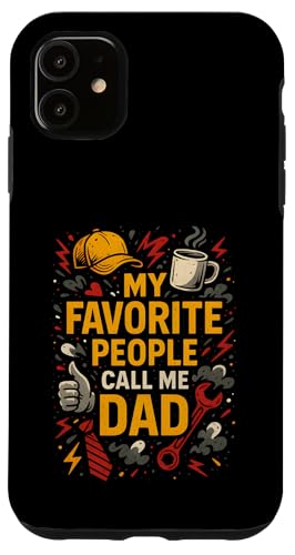 Vatertag Meine Lieblingsmenschen nennen mich Papa Papa Kids Hülle für iPhone 11 Vatertag Meine Lieblingsmenschen nennen mich Papa Papa Kids Hülle für iPhone 11 von Papa's Pride - Father's Day and Fishing Apparel