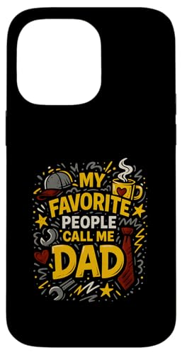 Vatertag Meine Lieblingsmenschen nennen mich Papa Papa Kids Hülle für iPhone 14 Pro Max Vatertag Meine Lieblingsmenschen nennen mich Papa Papa Kids Hülle für iPhone 14 Pro Max von Papa's Pride - Father's Day and Fishing Apparel