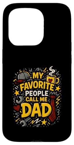 Vatertag Meine Lieblingsmenschen nennen mich Papa Papa Kids Hülle für iPhone 15 Pro Vatertag Meine Lieblingsmenschen nennen mich Papa Papa Kids Hülle für iPhone 15 Pro von Papa's Pride - Father's Day and Fishing Apparel