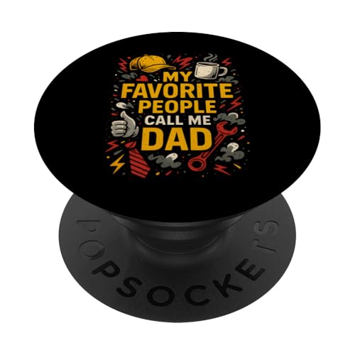 Vatertag Meine Lieblingsmenschen nennen mich Papa Papa Kids PopSockets Klebender PopGrip Vatertag Meine Lieblingsmenschen nennen mich Papa Papa Kids PopSockets Klebender PopGrip von Papa's Pride - Father's Day and Fishing Apparel