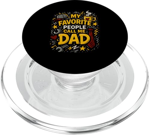Vatertag Meine Lieblingsmenschen nennen mich Papa Papa Kids PopSockets PopGrip für MagSafe Vatertag Meine Lieblingsmenschen nennen mich Papa Papa Kids PopSockets PopGrip für MagSafe von Papa's Pride - Father's Day and Fishing Apparel