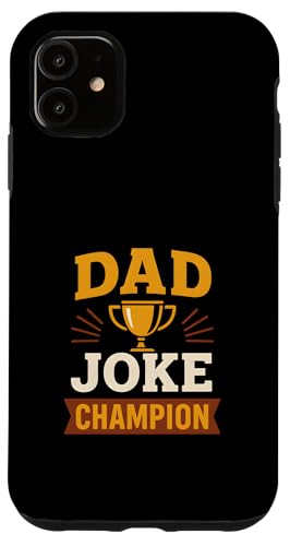 Vatertag Papa Witz Champion Vintage Herren Hülle für iPhone 11 Vatertag Papa Witz Champion Vintage Herren Hülle für iPhone 11 von Papa's Pride - Father's Day and Fishing Apparel