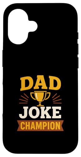 Vatertag Papa Witz Champion Vintage Herren Hülle für iPhone 16 Vatertag Papa Witz Champion Vintage Herren Hülle für iPhone 16 von Papa's Pride - Father's Day and Fishing Apparel