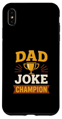 Vatertag Papa Witz Champion Vintage Herren Hülle für iPhone XS Max Vatertag Papa Witz Champion Vintage Herren Hülle für iPhone XS Max von Papa's Pride - Father's Day and Fishing Apparel
