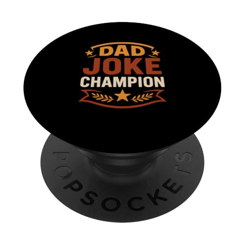 Vatertag Papa Witz Champion Vintage Herren PopSockets Klebender PopGrip Vatertag Papa Witz Champion Vintage Herren PopSockets Klebender PopGrip von Papa's Pride - Father's Day and Fishing Apparel