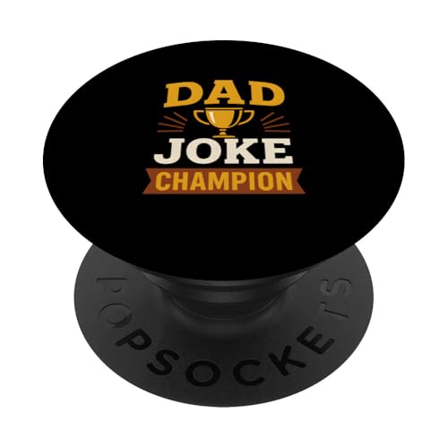 Vatertag Papa Witz Champion Vintage Herren PopSockets Klebender PopGrip Vatertag Papa Witz Champion Vintage Herren PopSockets Klebender PopGrip von Papa's Pride - Father's Day and Fishing Apparel