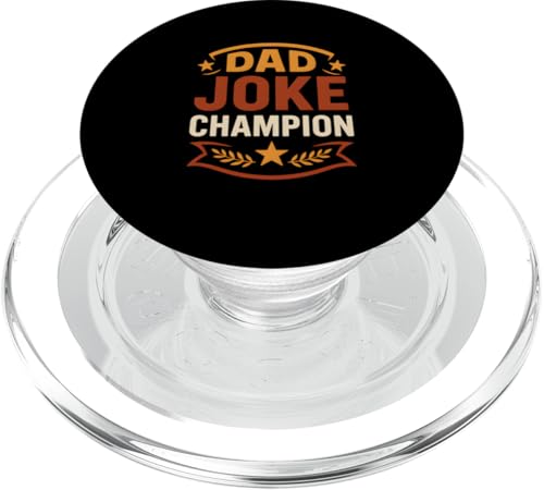 Vatertag Papa Witz Champion Vintage Herren PopSockets PopGrip für MagSafe Vatertag Papa Witz Champion Vintage Herren PopSockets PopGrip für MagSafe von Papa's Pride - Father's Day and Fishing Apparel