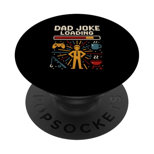 Vatertag Papa Witz Loading Vintage Herren Angeln PopSockets Klebender PopGrip Vatertag Papa Witz Loading Vintage Herren Angeln PopSockets Klebender PopGrip von Papa's Pride - Father's Day and Fishing Apparel