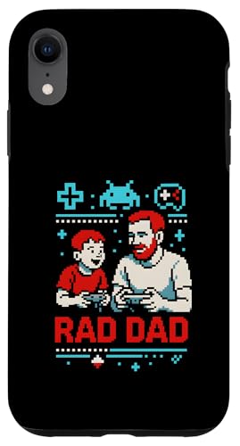 Vatertag Rad Dad Vintage Herren Cool Hülle für iPhone XR von Papa's Pride - Father's Day and Fishing Apparel