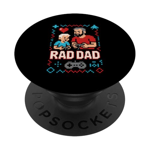 Vatertag Rad Dad Vintage Herren Cool PopSockets Klebender PopGrip Vatertag Rad Dad Vintage Herren Cool PopSockets Klebender PopGrip von Papa's Pride - Father's Day and Fishing Apparel