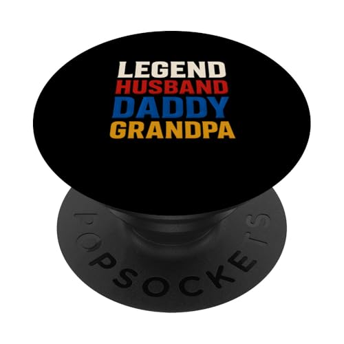 Vatertags-Legende Ehemann Opa Männer Angeln PopSockets Klebender PopGrip Vatertags-Legende Ehemann Opa Männer Angeln PopSockets Klebender PopGrip von Papa's Pride - Father's Day and Fishing Apparel