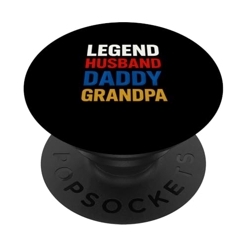 Vatertags-Legende Ehemann Opa Männer Angeln PopSockets Klebender PopGrip Vatertags-Legende Ehemann Opa Männer Angeln PopSockets Klebender PopGrip von Papa's Pride - Father's Day and Fishing Apparel