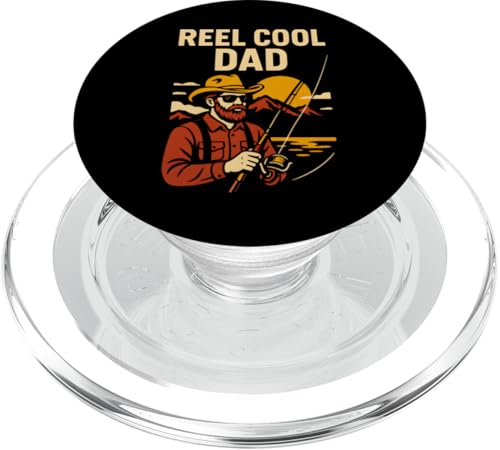 Vatertagsrolle Cool Dad Fishing Men PopSockets PopGrip für MagSafe Vatertagsrolle Cool Dad Fishing Men PopSockets PopGrip für MagSafe von Papa's Pride - Father's Day and Fishing Apparel
