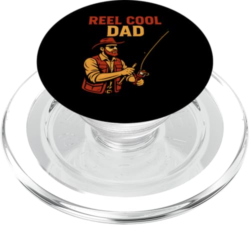 Vatertagsrolle Cool Dad Fishing Men PopSockets PopGrip für MagSafe Vatertagsrolle Cool Dad Fishing Men PopSockets PopGrip für MagSafe von Papa's Pride - Father's Day and Fishing Apparel