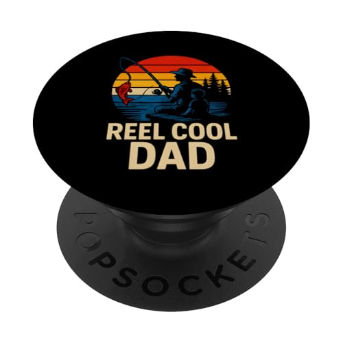 Vatertagsrolle Cool Dad Fishing PopSockets Klebender PopGrip Vatertagsrolle Cool Dad Fishing PopSockets Klebender PopGrip von Papa's Pride - Father's Day and Fishing Apparel